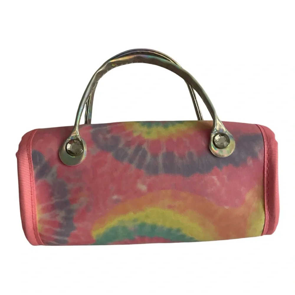 The Children's Place set of Rainbow Tie-Dye Case and heart shaped tinted lenses